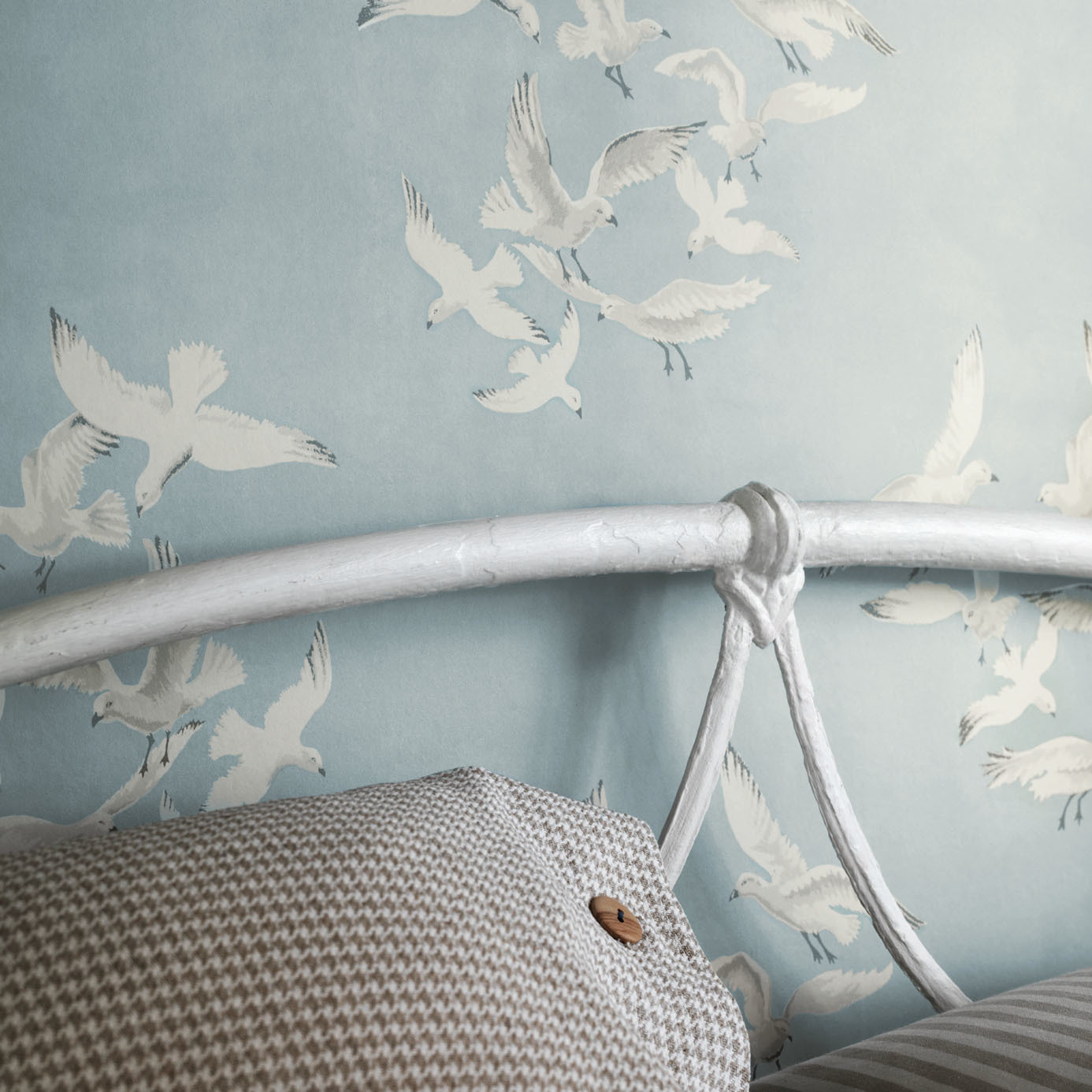 Seagulls Blue Wallpaper by SAN